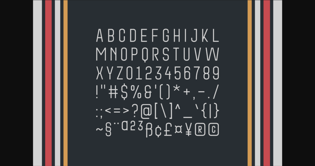 Youngs Font Poster 8