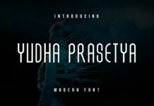 Yudha Prasetya Font Poster 1