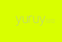 Yuruy Font Poster 1