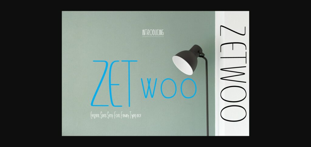 ZETwoo Font Poster 1