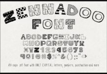 Zennadoo Font Poster 1