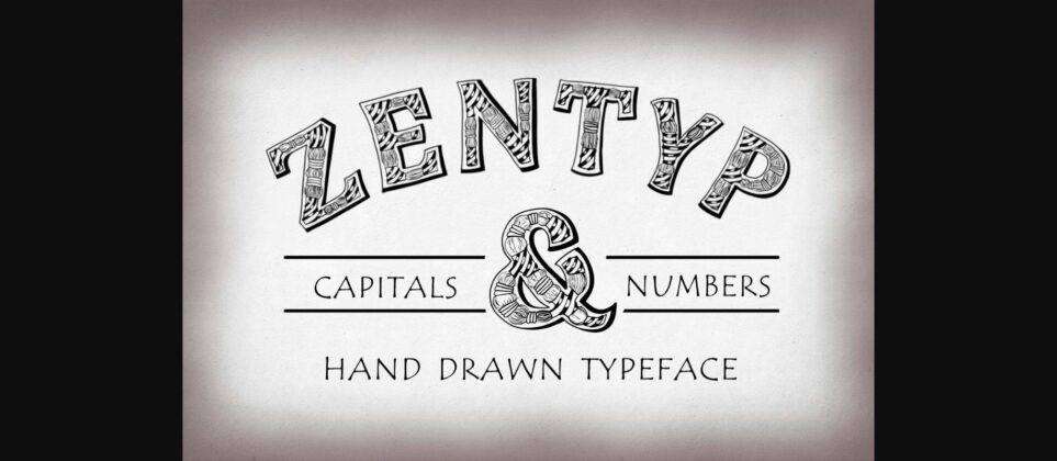 Zentyp Font Poster 3