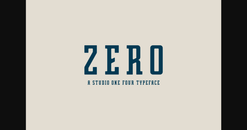 Zero Poster 3