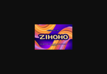 Zihoho Font Poster 1