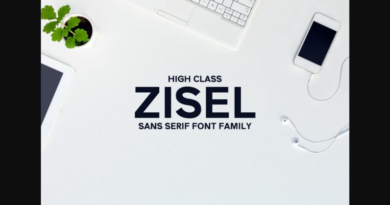 Zisel Family Font Poster 3