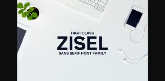 Zisel Family Font Poster 1