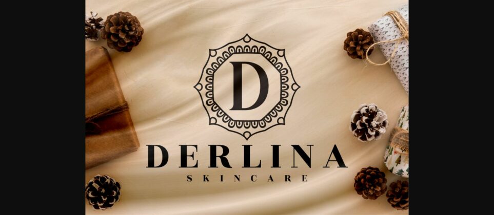 Ziviliam Monogram Font Poster 5
