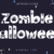 Zombie Halloween Font
