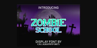 Zombie School Poster 1