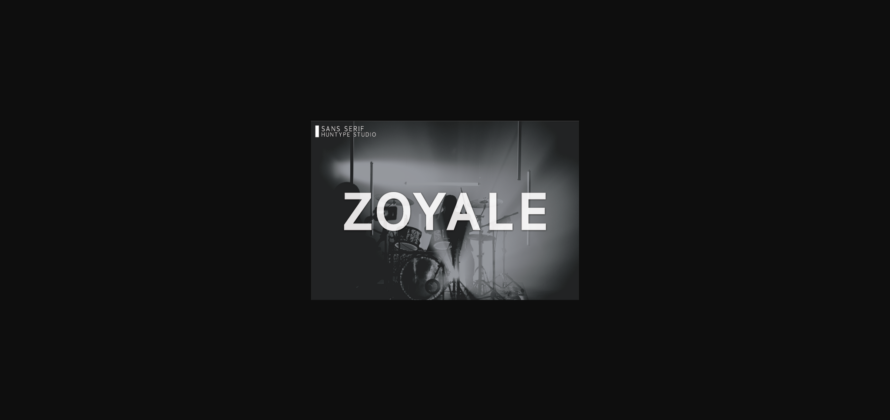 Zoyale Font Poster 3