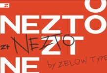 Zt Nezto Font Poster 1