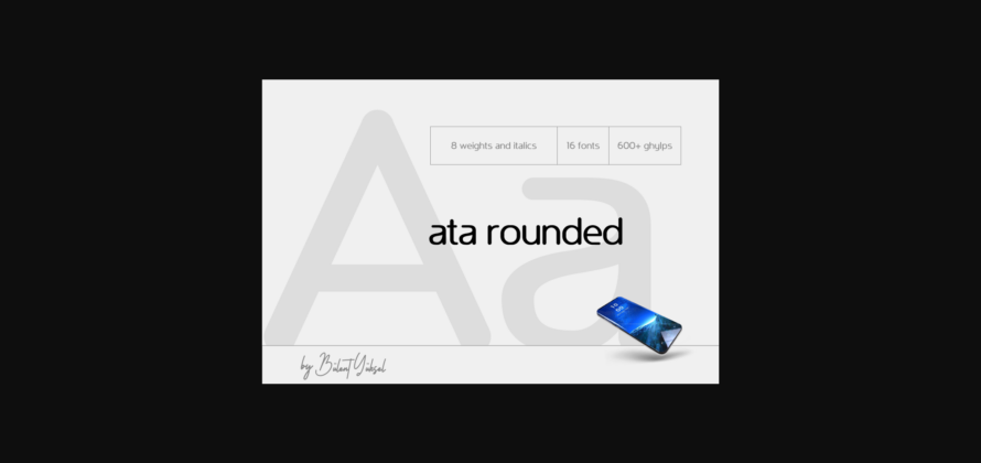 Ata Rounded Font Poster 3