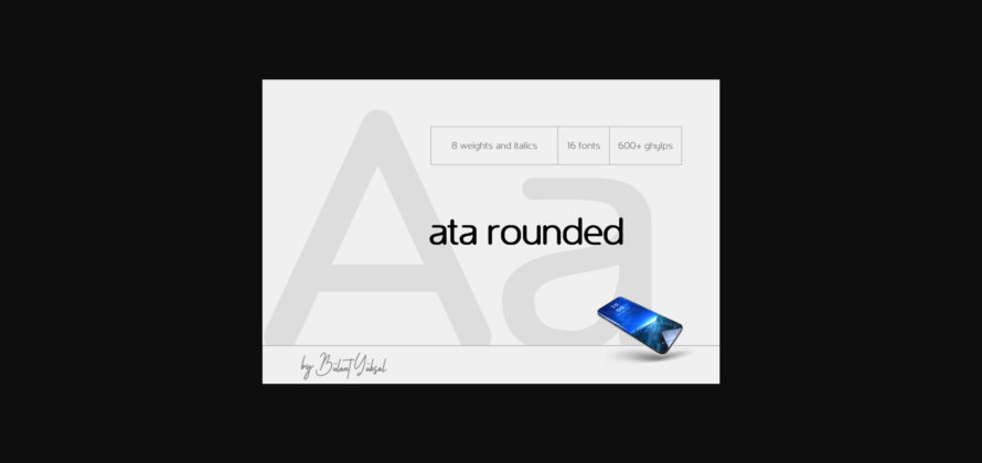 Ata Rounded Font Poster 1