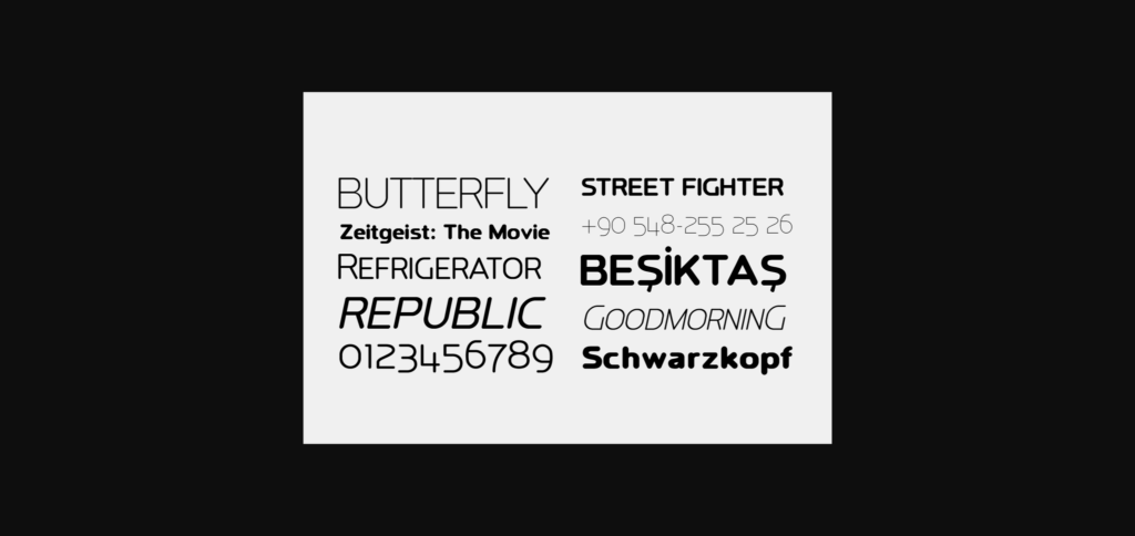 Ata Rounded Font Poster 9