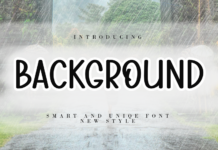 Background Font Poster 1