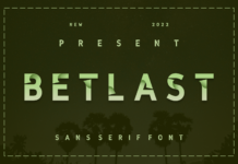 Betlast Font Poster 1