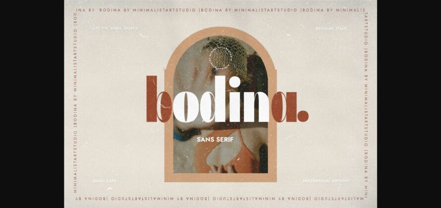 Bodina Font Poster 3