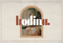 Bodina Font Poster 1