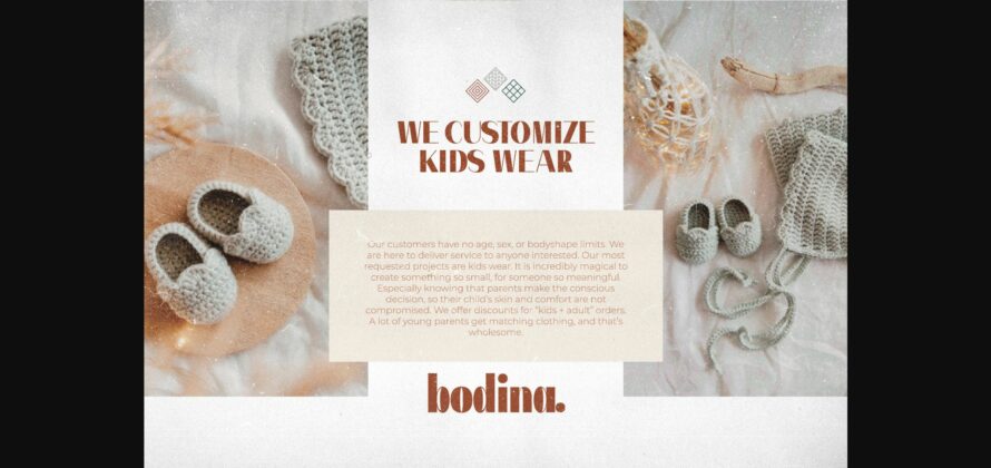 Bodina Font Poster 9