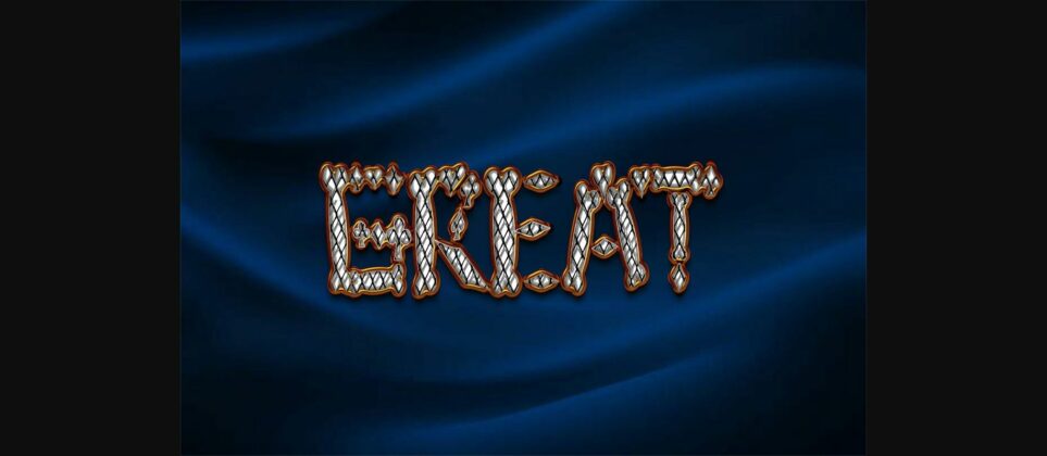 Bone Font Poster 8