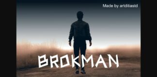 Brokman Font Poster 1