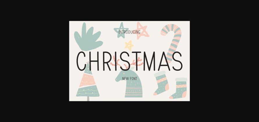 Christmas Font Poster 3