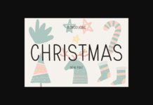 Christmas Font Poster 1