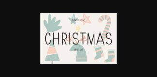 Christmas Font Poster 1