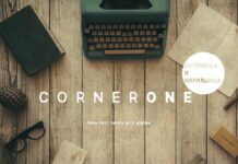 CornerOne Font Poster 1