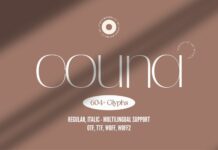 Couna Font Poster 1