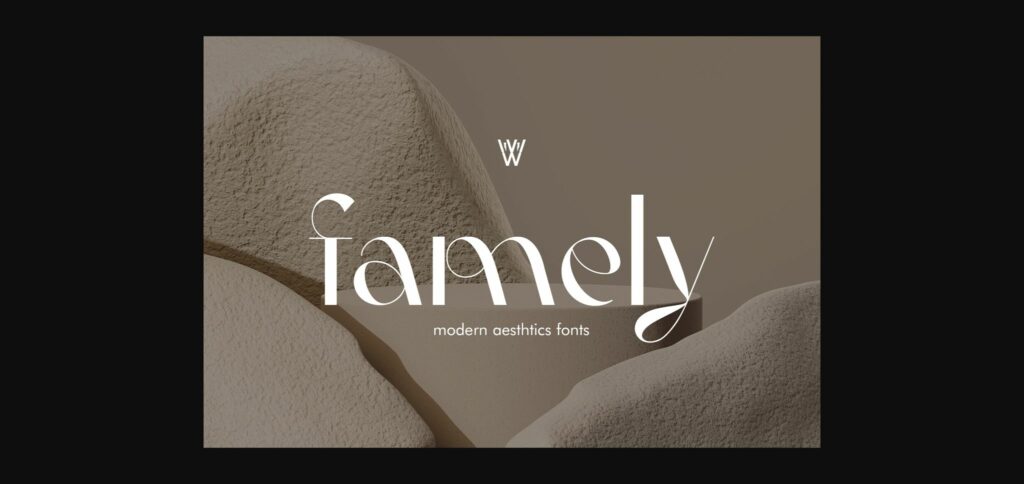 Famely Font Poster 3