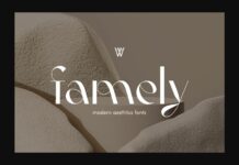 Famely Font Poster 1