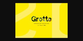 Grotte Font Poster 1