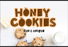 Honey Cookies Font Poster 1