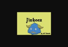 Jinkeez Font Poster 1