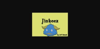 Jinkeez Font Poster 1