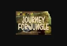 Journey for Jungle Font Journey for Jungle Font Poster 1
