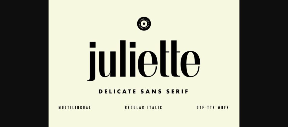 Juliette Font Poster 3