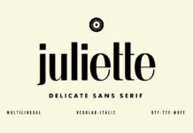 Juliette Font Poster 1