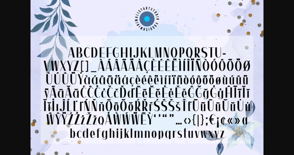 Lacinia Font Poster 10