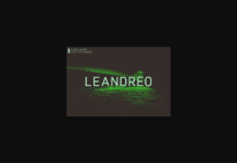 Leandreo Font Leandreo Font Poster 1