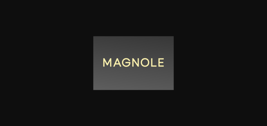 Magnole Font Poster 3