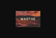 Marthe Font Poster 1