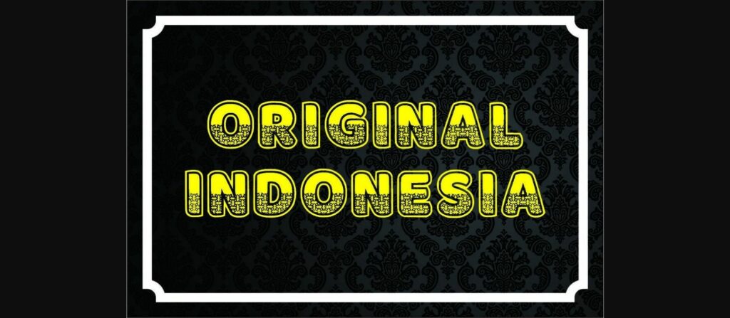Mbatiq Font Poster 4