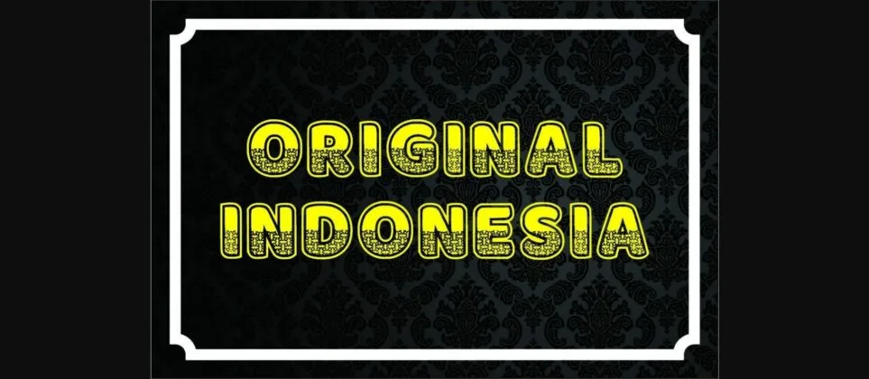 Mbatiq Font Poster 4