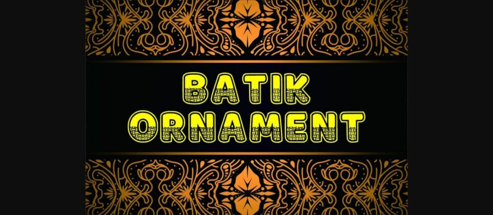 Mbatiq Font Poster 6