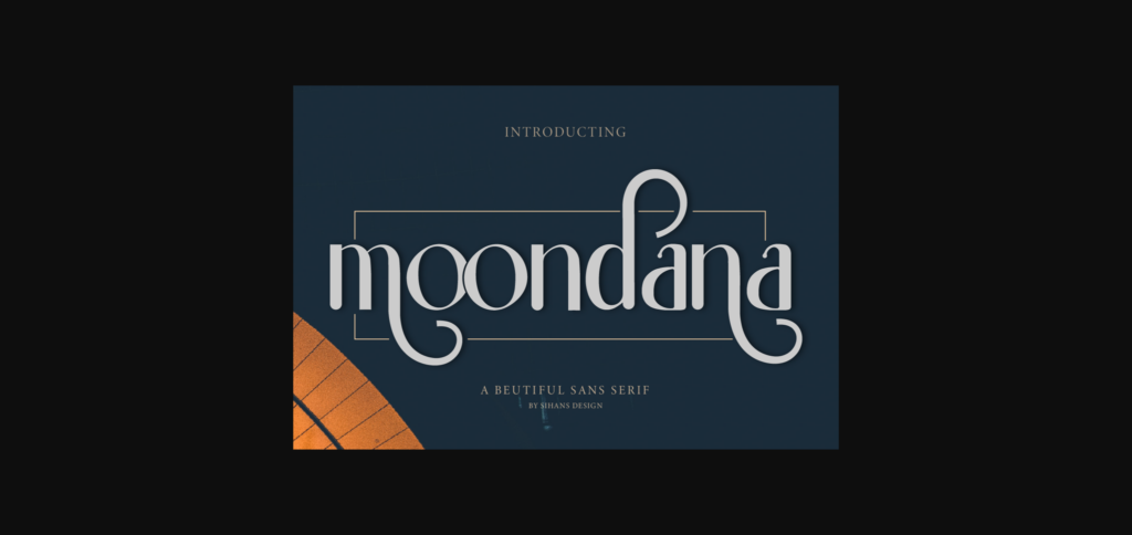 Moondana Font Poster 3