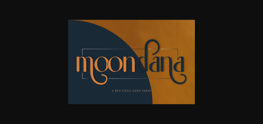 Moondana Font Poster 5