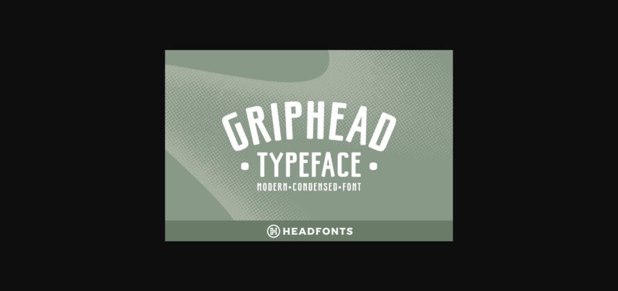 Griphead Font Poster 3