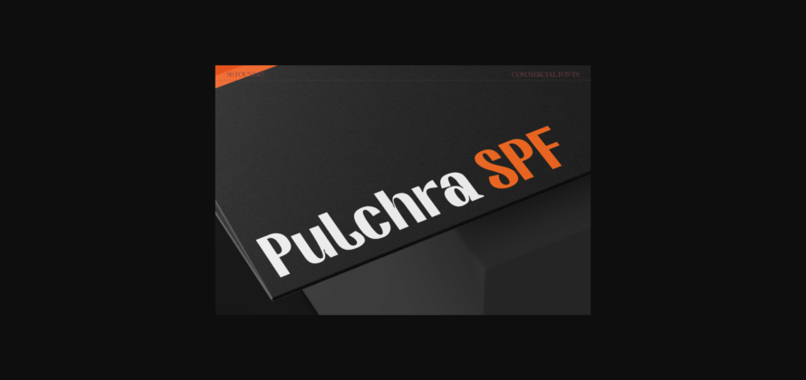 Pulchra Font Poster 6